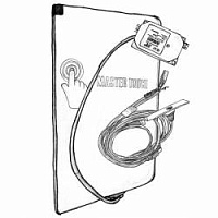Сенсорный экран GeneralTouch 17" (6 мм, ПАВ, USB, в рамке)